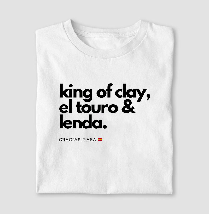 Camiseta Rei do Saibro