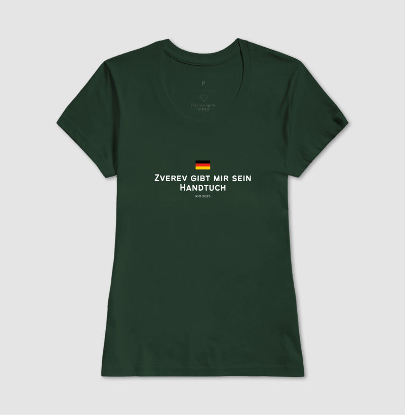 Camiseta Zverev Me Dá Sua Toalha