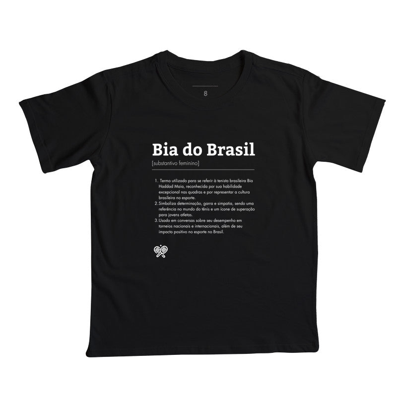 Camiseta Infantil Bia do Brasil