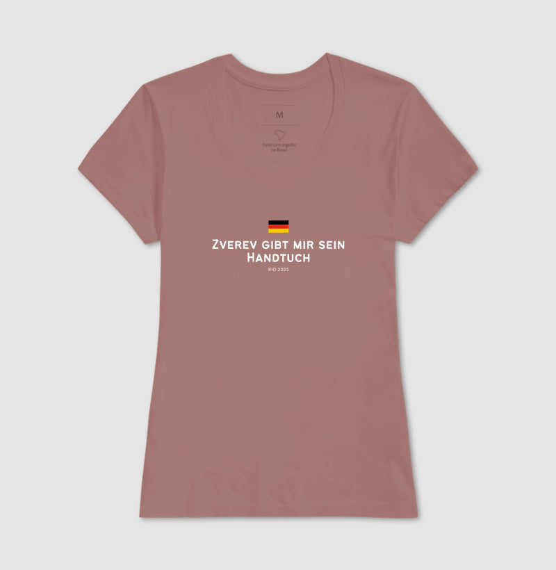 Camiseta Zverev Me Dá Sua Toalha