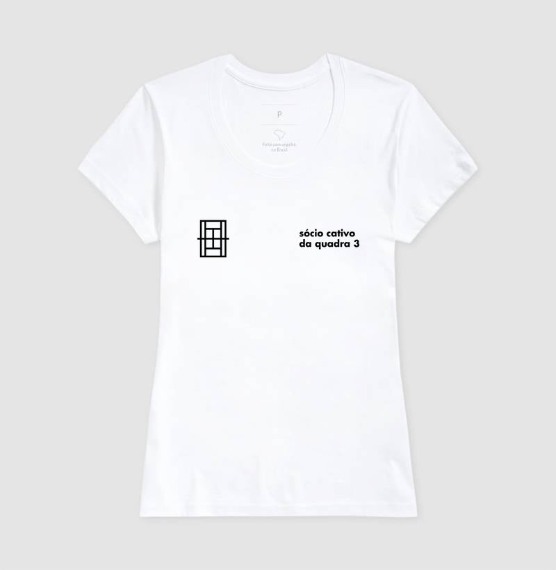 Camiseta Sócio Cativo Quadra 3