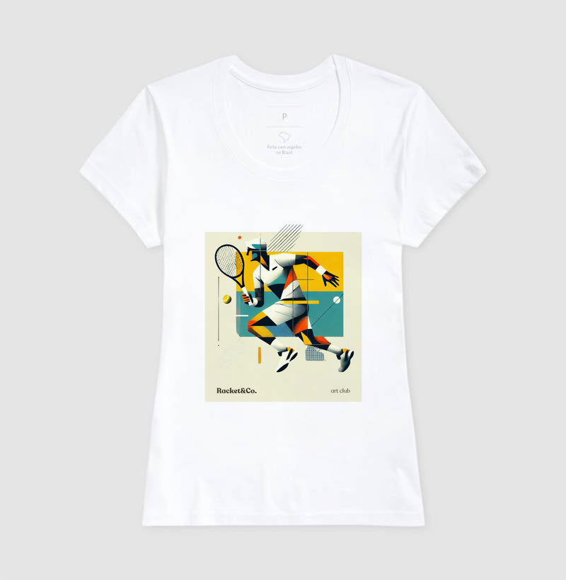 Camiseta Quadro Tenista