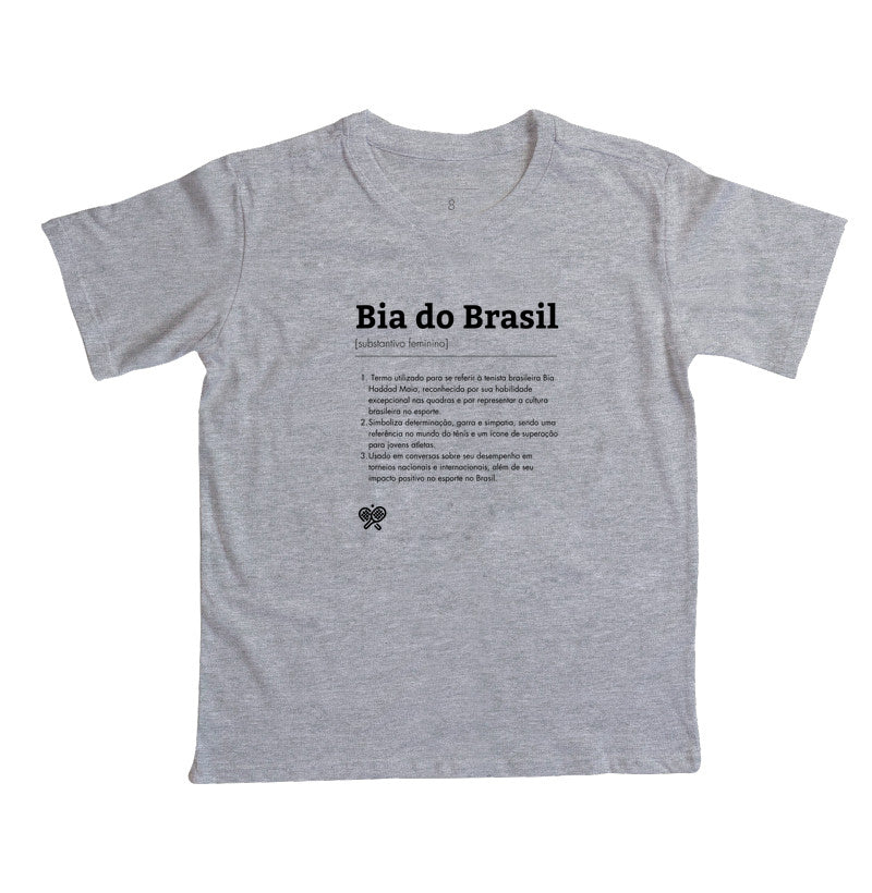 Camiseta Infantil Bia do Brasil