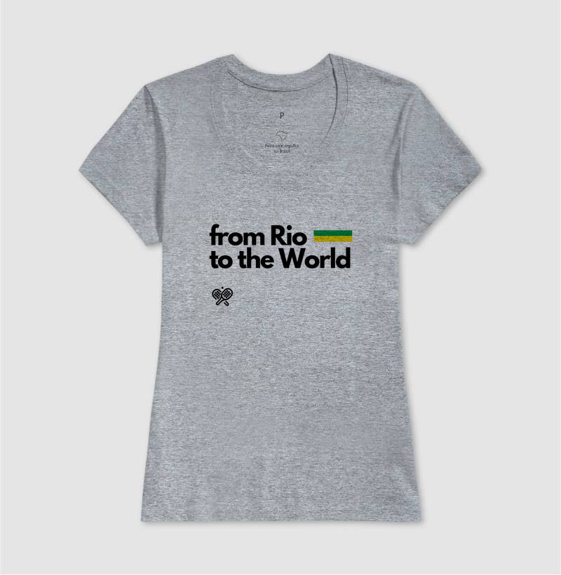Camiseta From Rio to the World