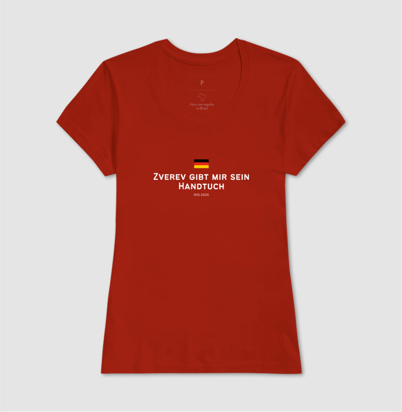 Camiseta Zverev Me Dá Sua Toalha
