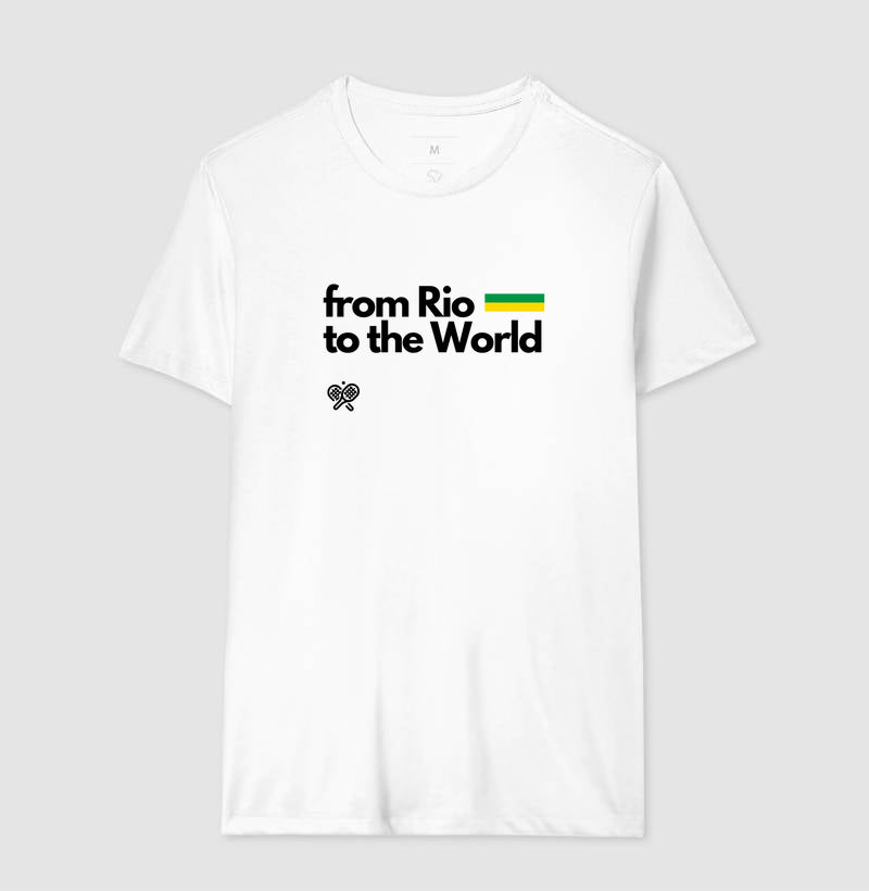 Camiseta From Rio to the World