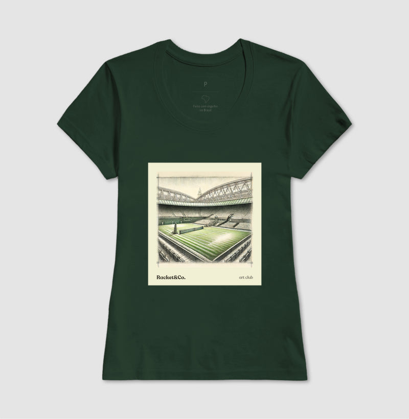 Camiseta Vintage Quadra Wimbledon