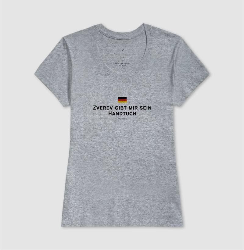 Camiseta Zverev Me Dá Sua Toalha