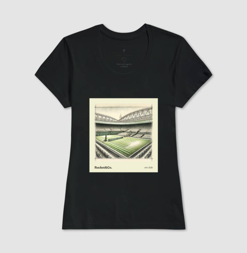Camiseta Vintage Quadra Wimbledon
