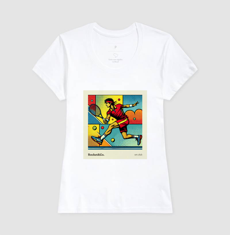 Camiseta Arte Tenista