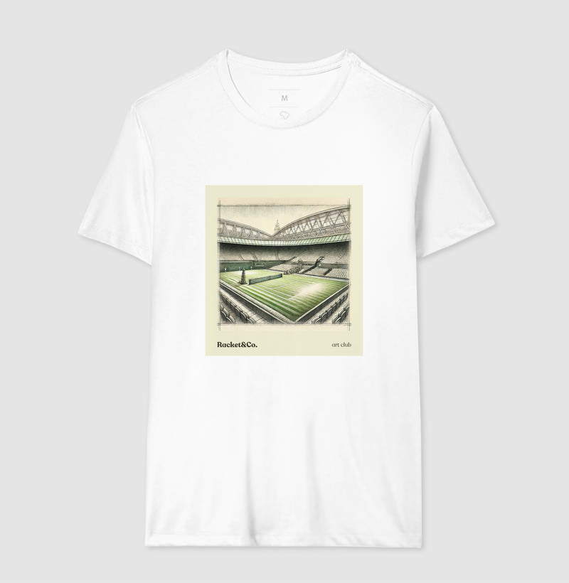 Camiseta Vintage Quadra Wimbledon