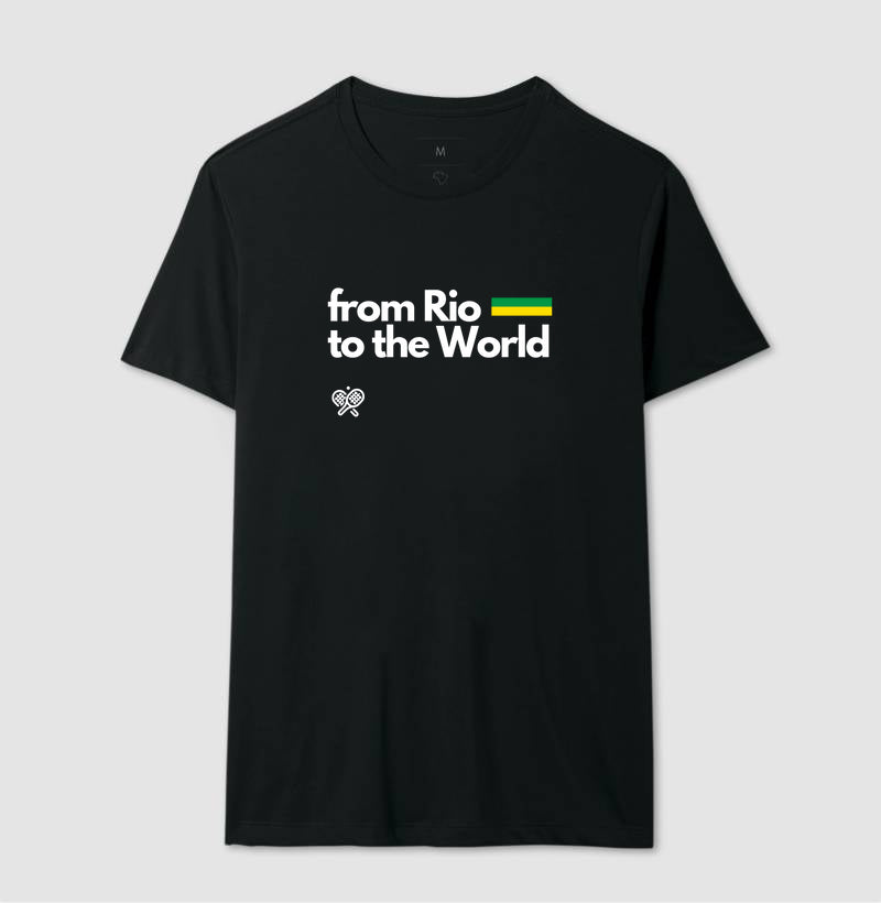Camiseta From Rio to the World