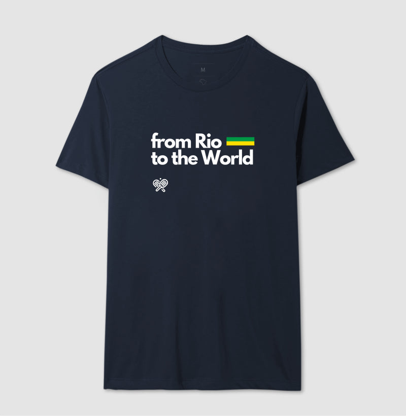 Camiseta From Rio to the World