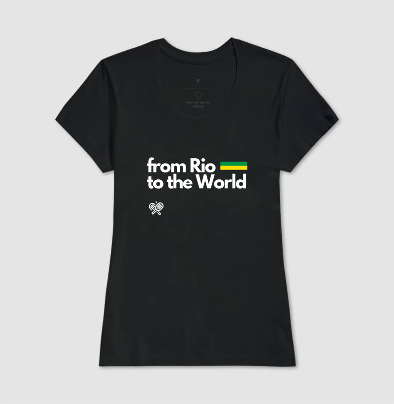 Camiseta From Rio to the World