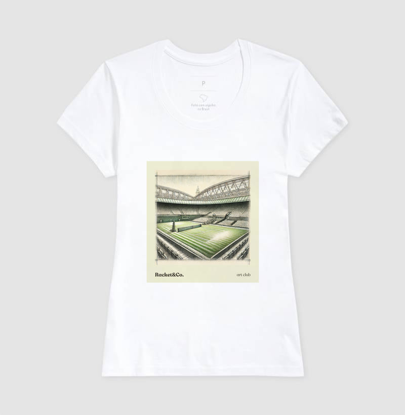 Camiseta Vintage Quadra Wimbledon