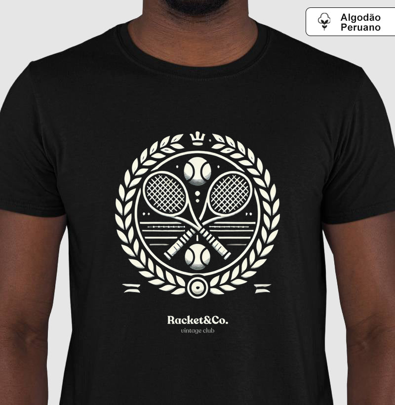 Camiseta Vintage Club Raquetes