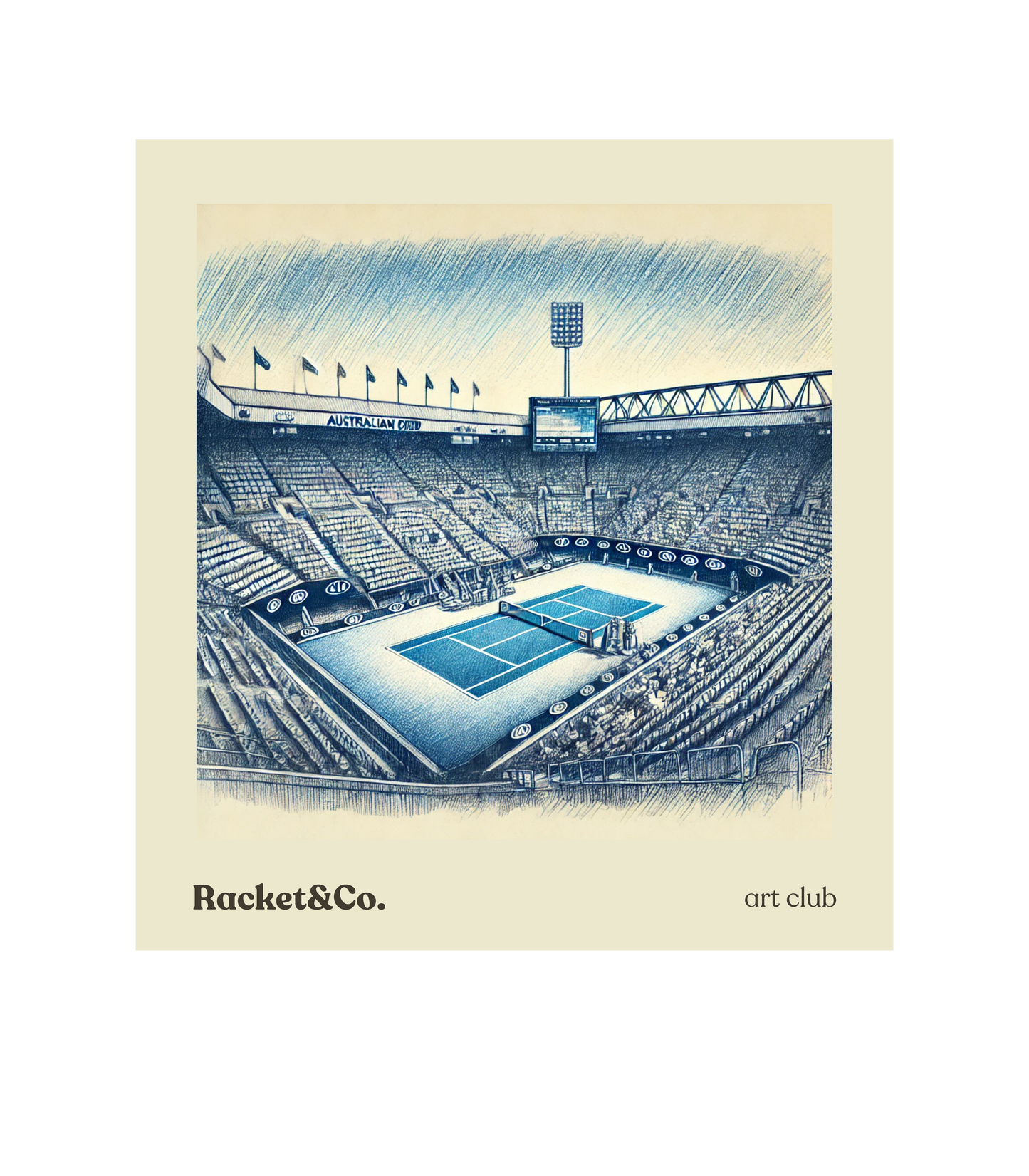 Camiseta Vintage Quadra US Open