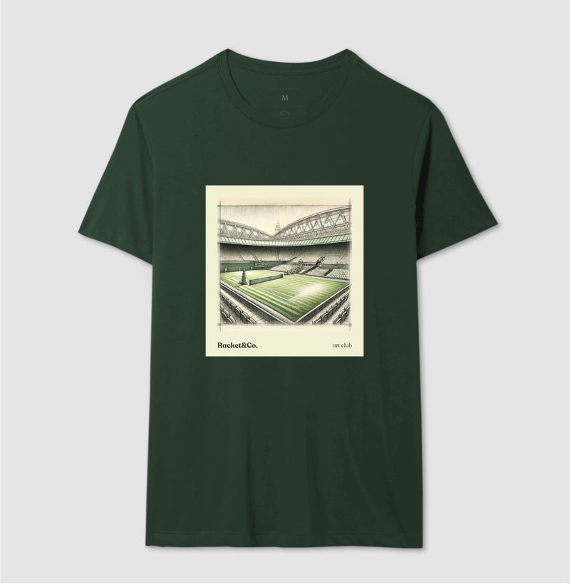 Camiseta Vintage Quadra Wimbledon