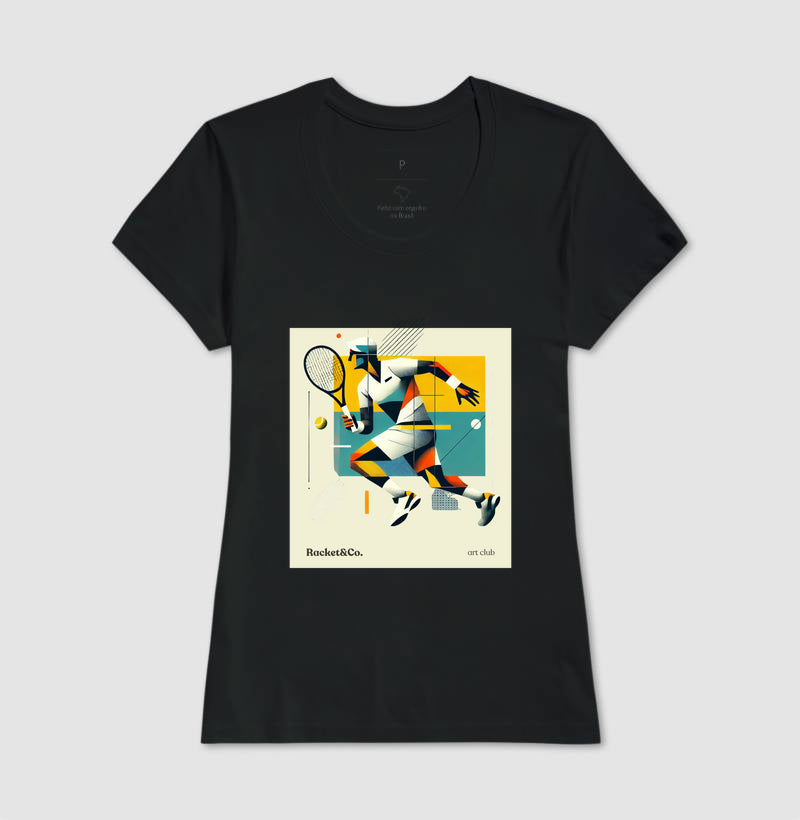 Camiseta Quadro Tenista