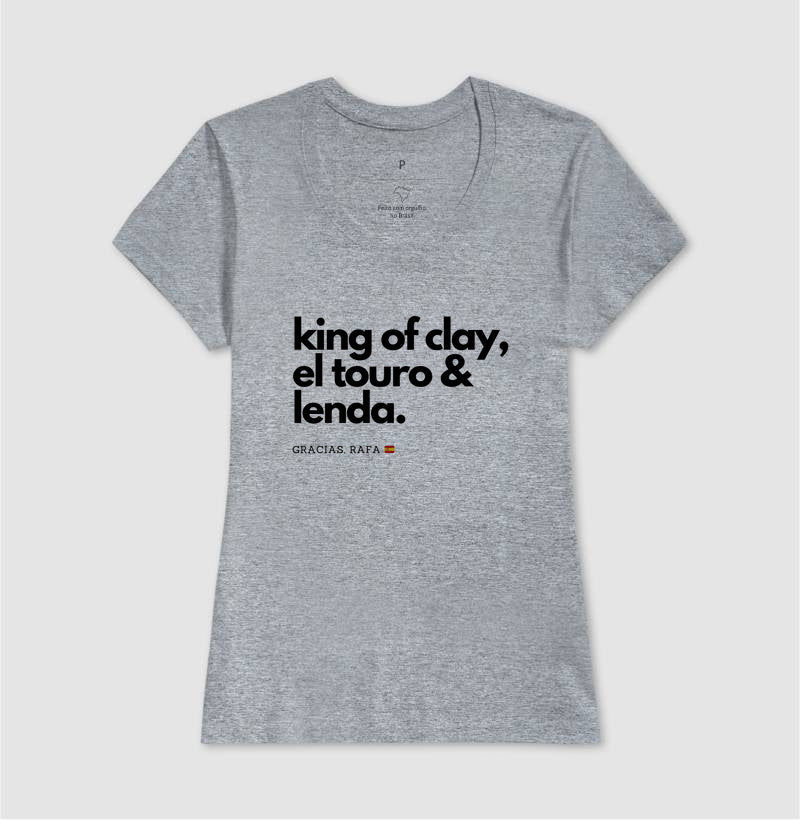 Camiseta Rei do Saibro