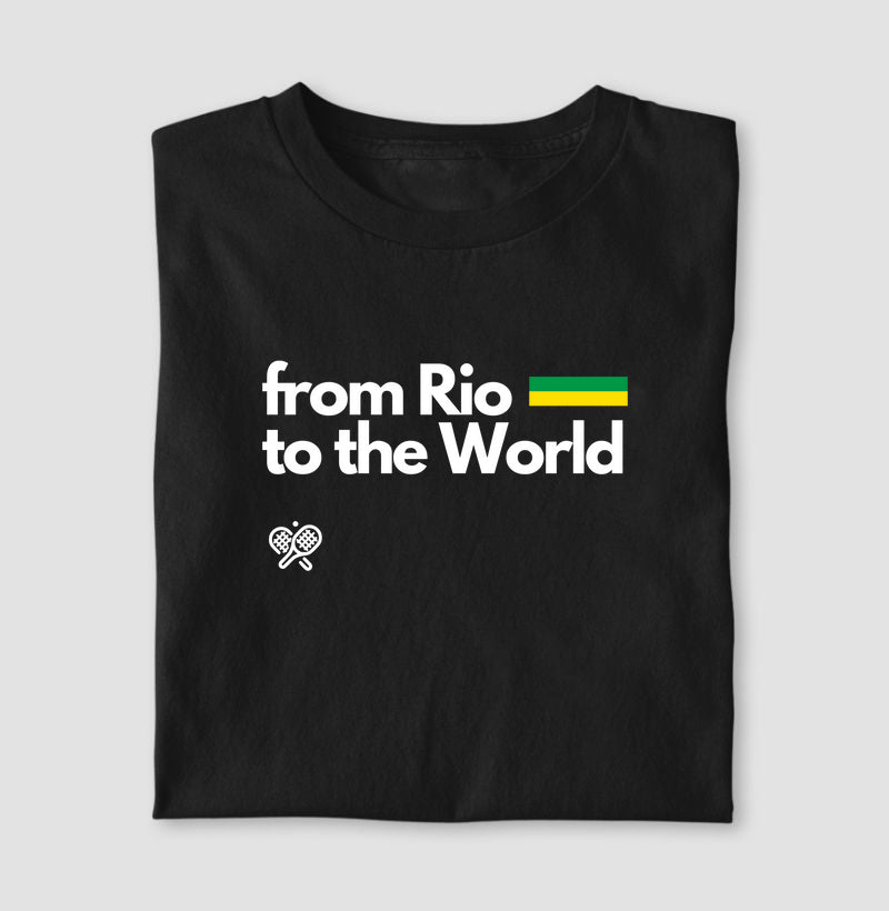 Camiseta From Rio to the World