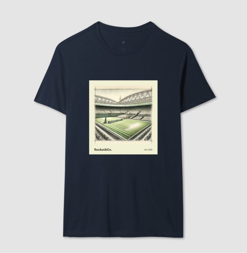 Camiseta Vintage Quadra Wimbledon