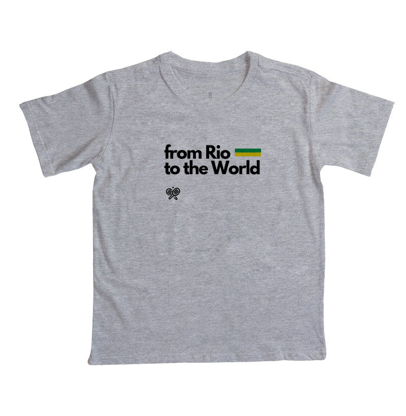 Camiseta Infantil From Rio to the World