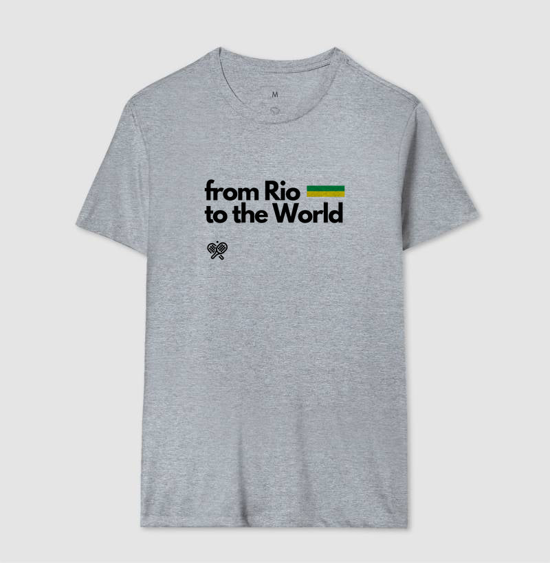 Camiseta From Rio to the World