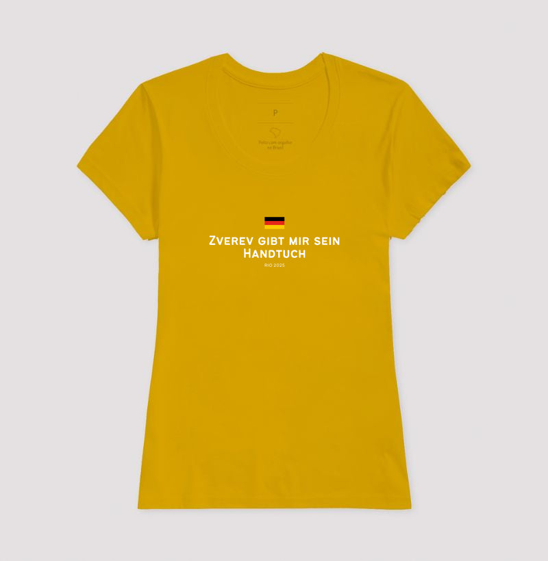 Camiseta Zverev Me Dá Sua Toalha