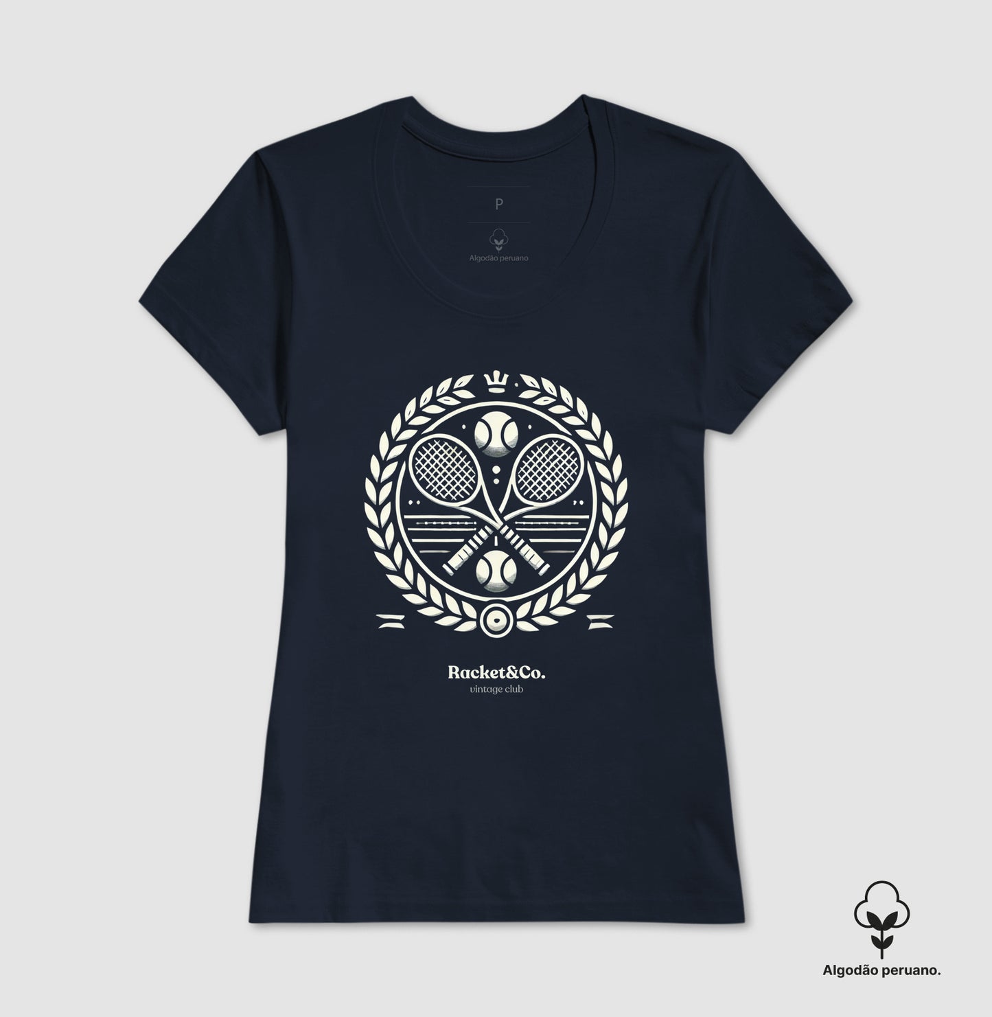 Camiseta Vintage Club Raquetes