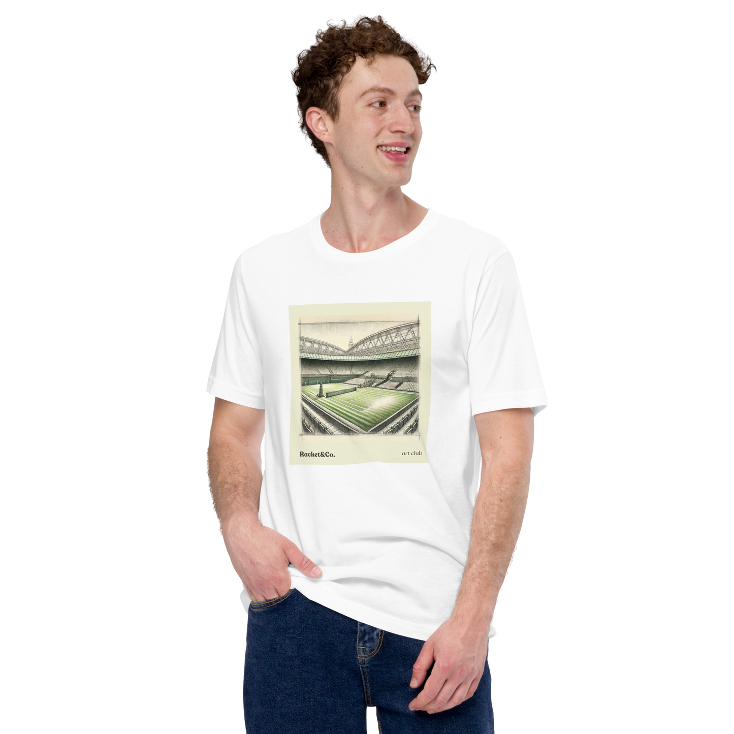 Camiseta Vintage Quadra Wimbledon