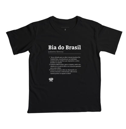 Camiseta Infantil Bia do Brasil