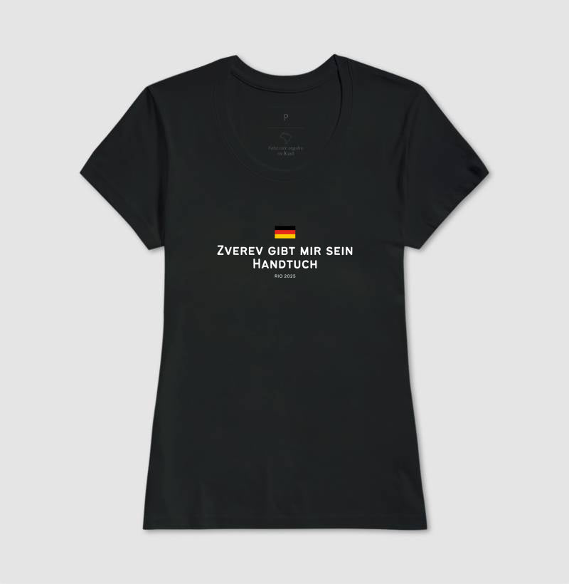 Camiseta Zverev Me Dá Sua Toalha