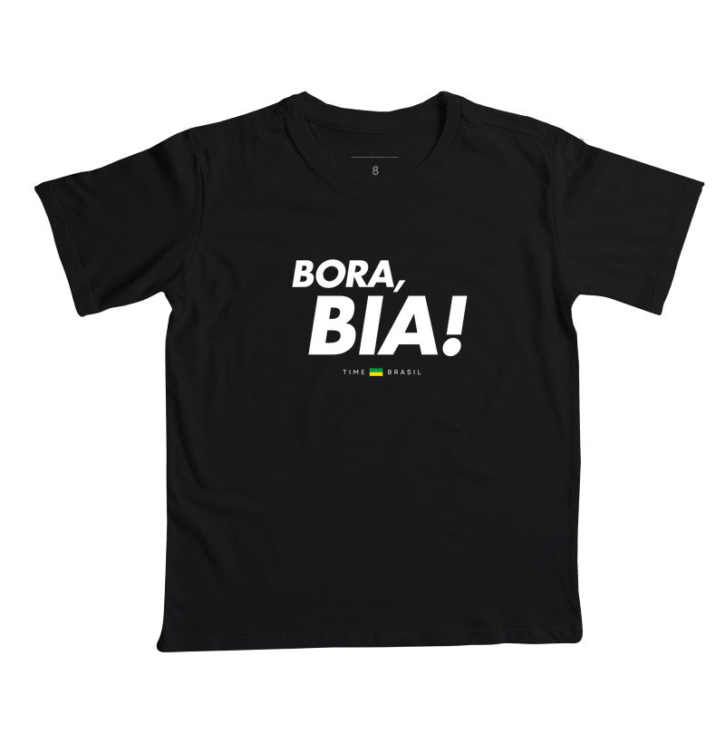 Camiseta Infantil Bora, Bia!