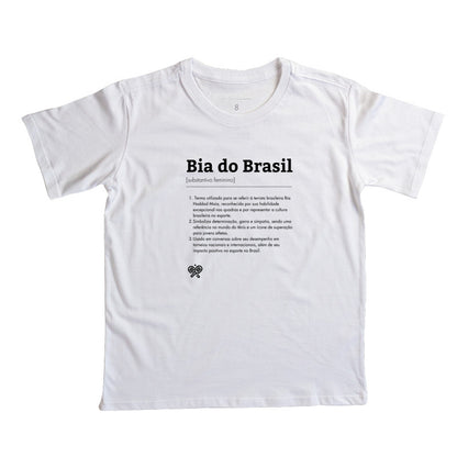 Camiseta Infantil Bia do Brasil