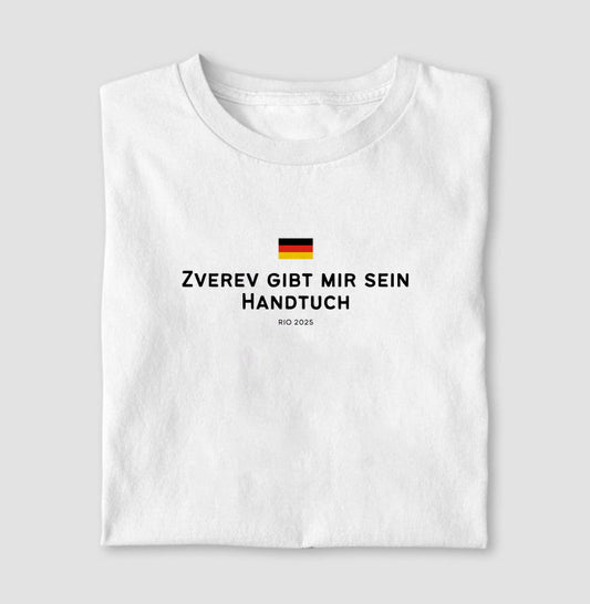 Camiseta Zverev Me Dá Sua Toalha