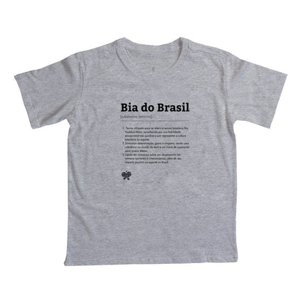 Camiseta Infantil Bia do Brasil