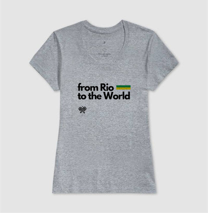 Camiseta From Rio to the World