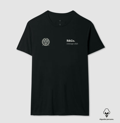 Camiseta Vintage Club Bolso Raquetes