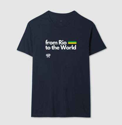 Camiseta From Rio to the World