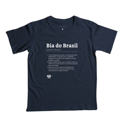 Camiseta Infantil Bia do Brasil