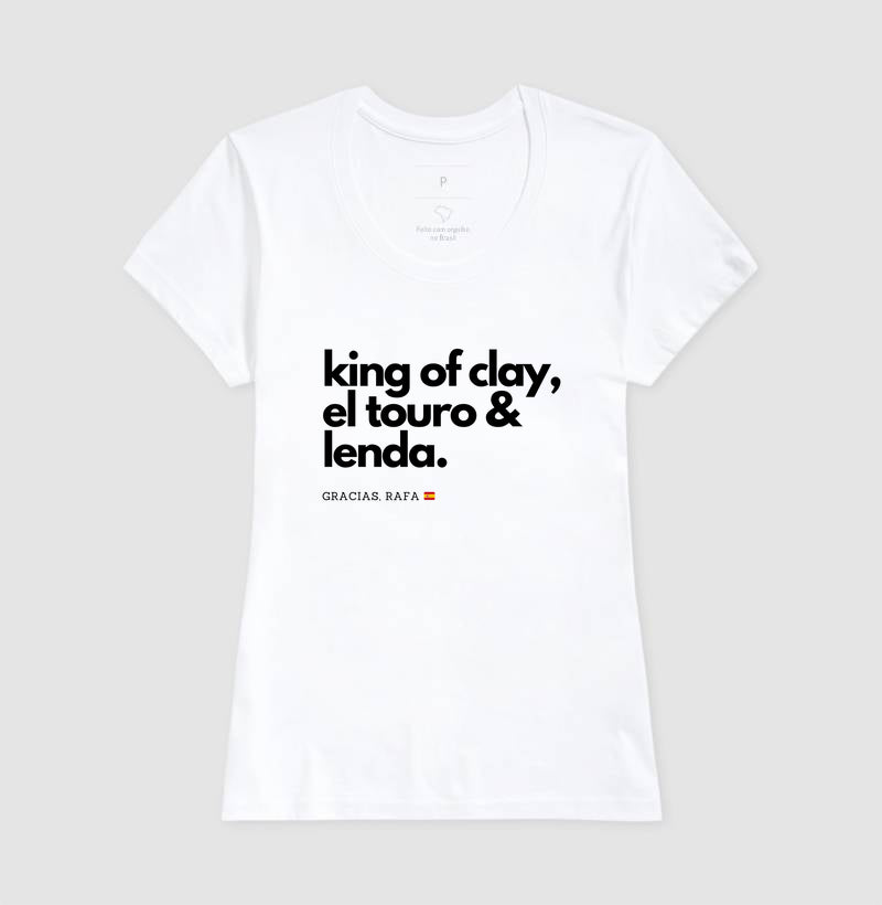 Camiseta Rei do Saibro