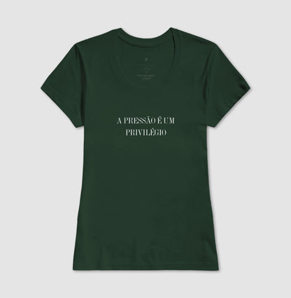 A pressão é um privilégio