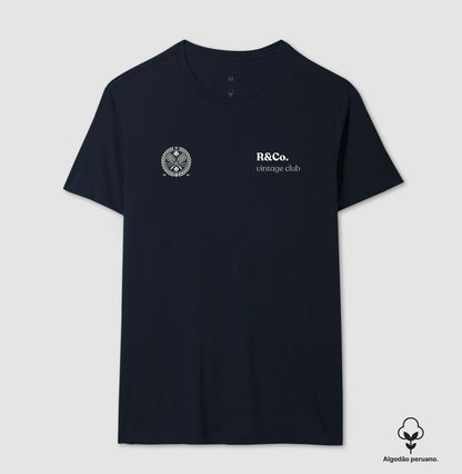 Camiseta Vintage Club Bolso Raquetes
