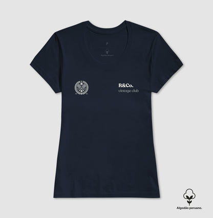 Camiseta Vintage Club Bolso Raquetes