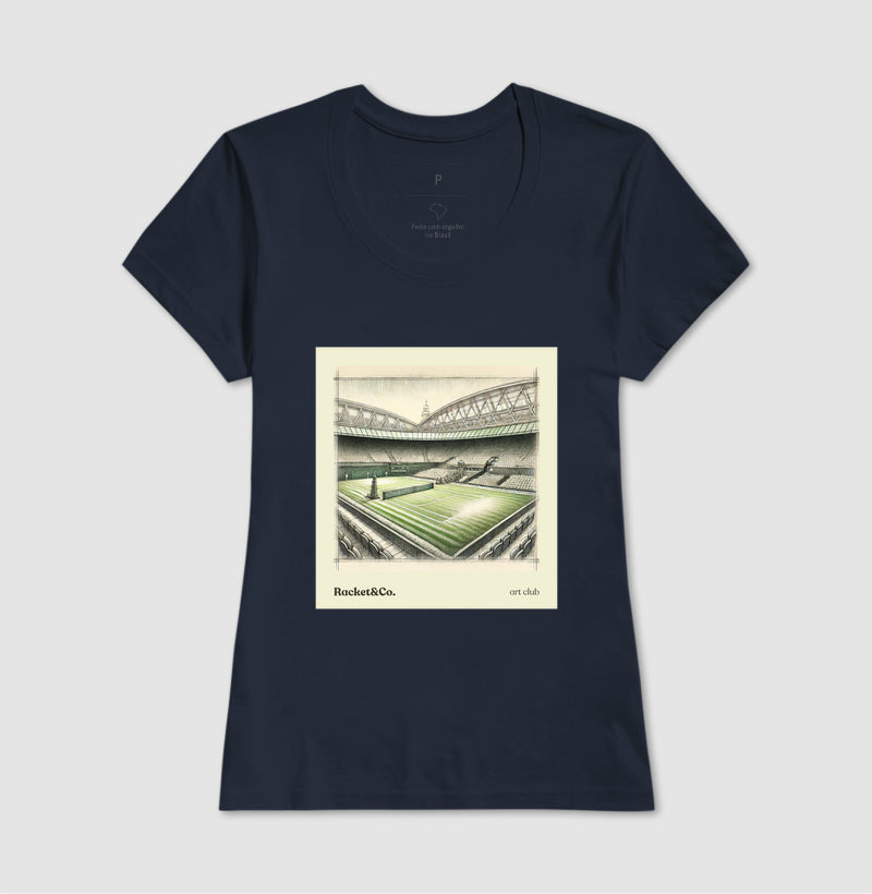 Camiseta Vintage Quadra Wimbledon