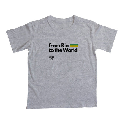 Camiseta Infantil From Rio to the World