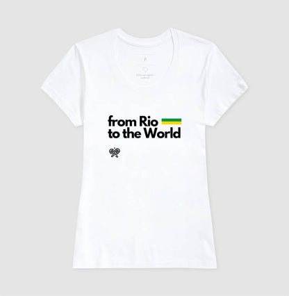 Camiseta From Rio to the World