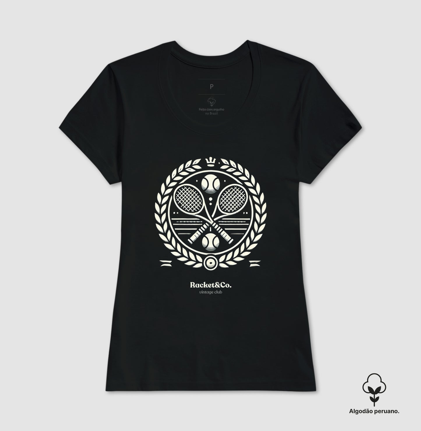 Camiseta Vintage Club Raquetes